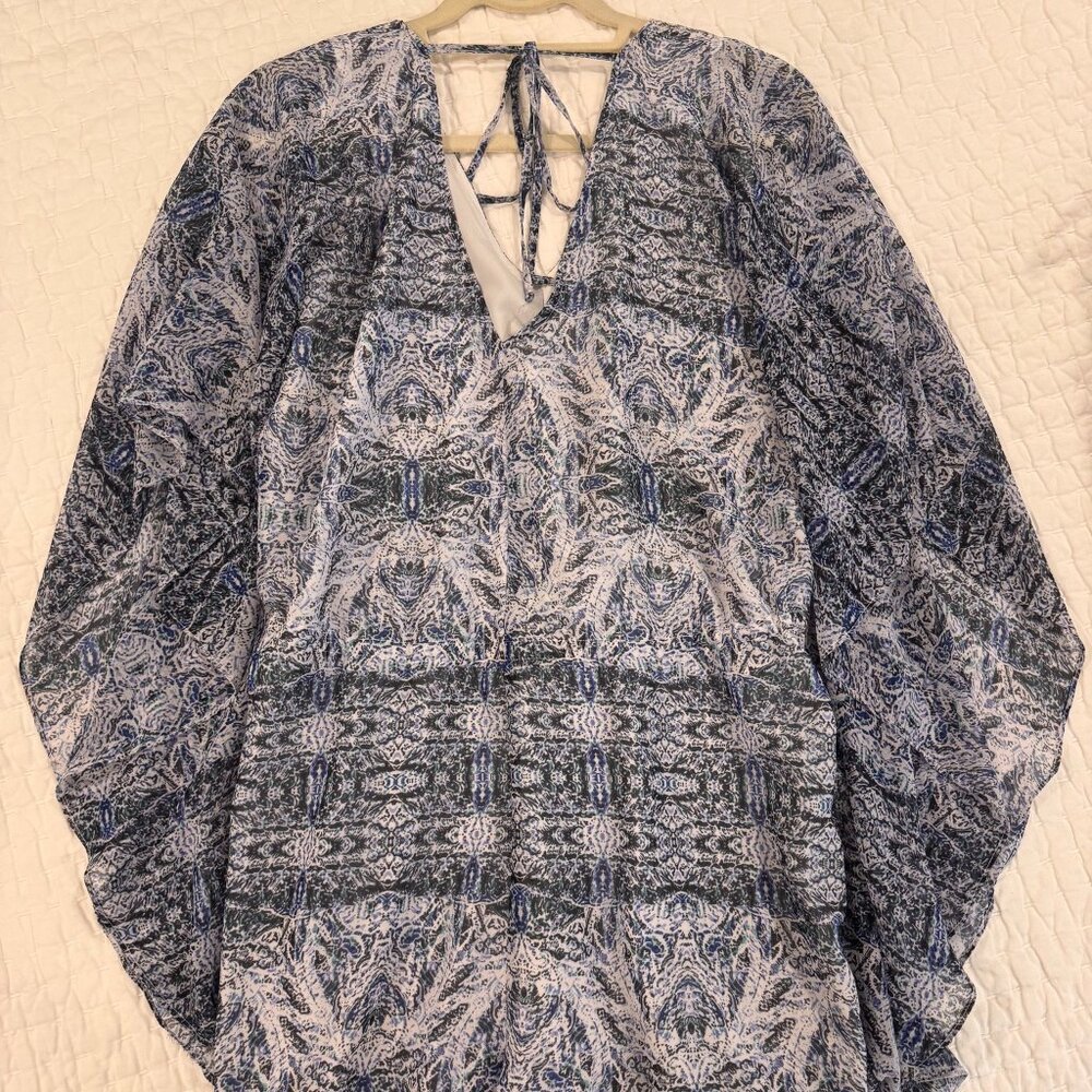 Blue Patterned BCBGeneration Romper